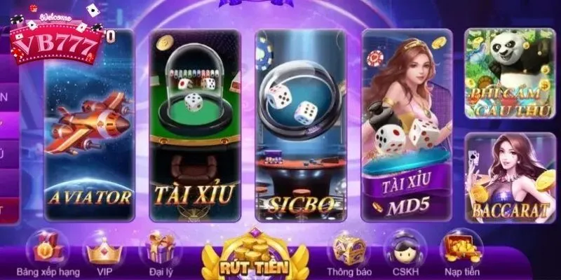 Mang đến nhiều phiên bản xóc đĩa để hội viên thử thách bản thân